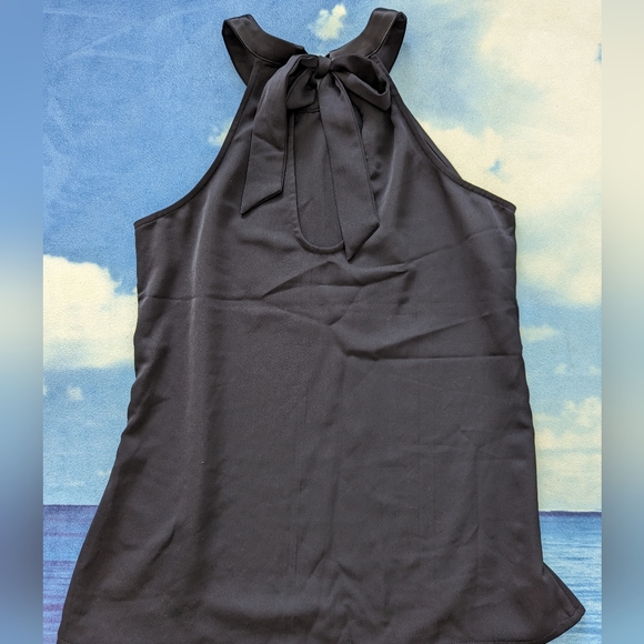 H&M dark blue tassel tank - Picture 3 of 8